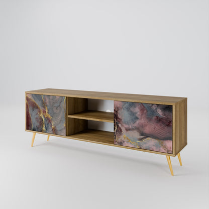 GOLDEN TIDES Mueble de TV de 2 Puertas
