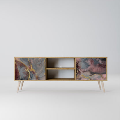 GOLDEN TIDES Mueble de TV de 2 Puertas