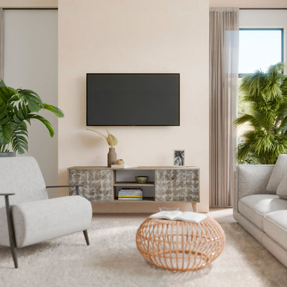 SLIGHTLY BLURRED Mueble de TV de 2 Puertas