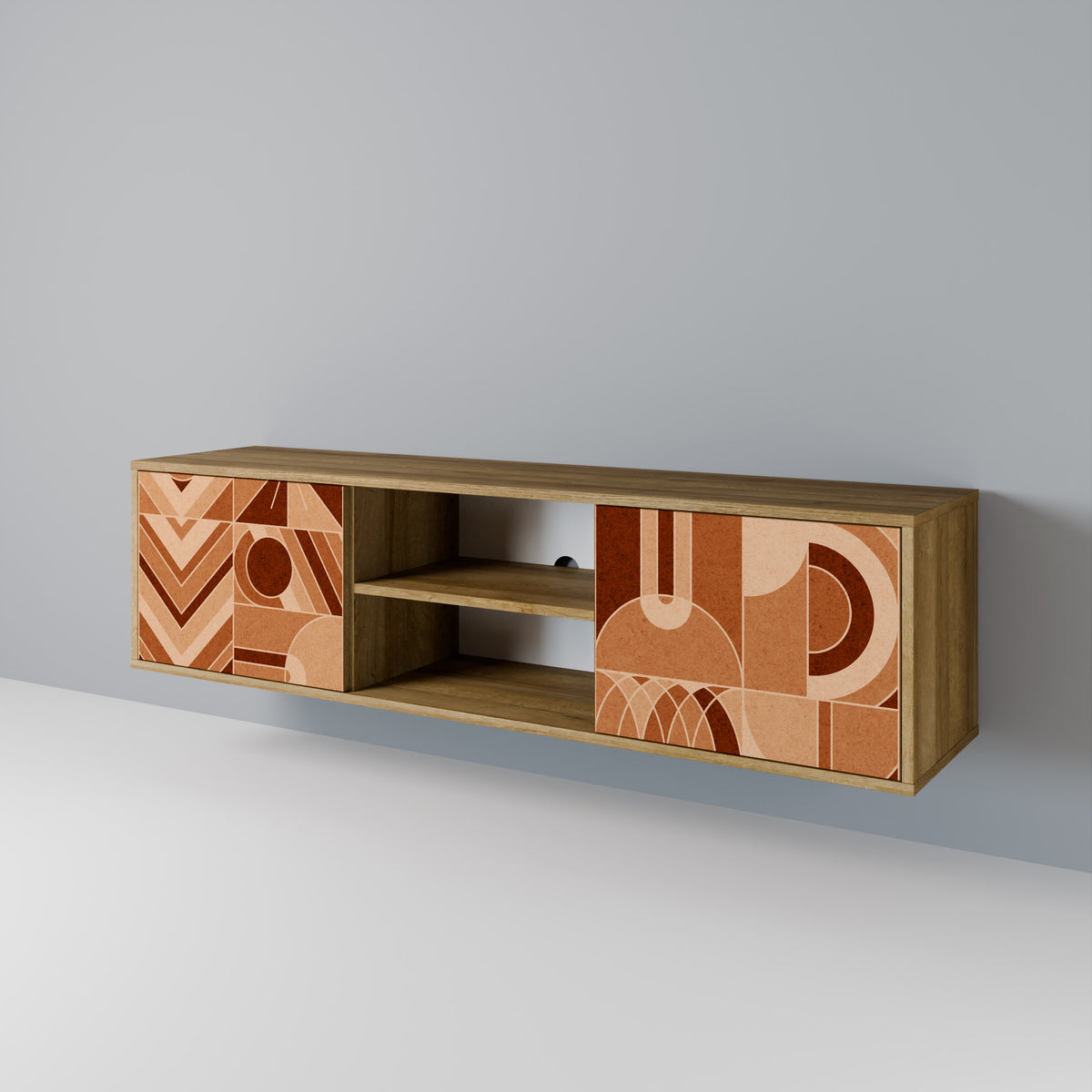 PRISM MOSAIC Mueble de TV de 2 Puertas