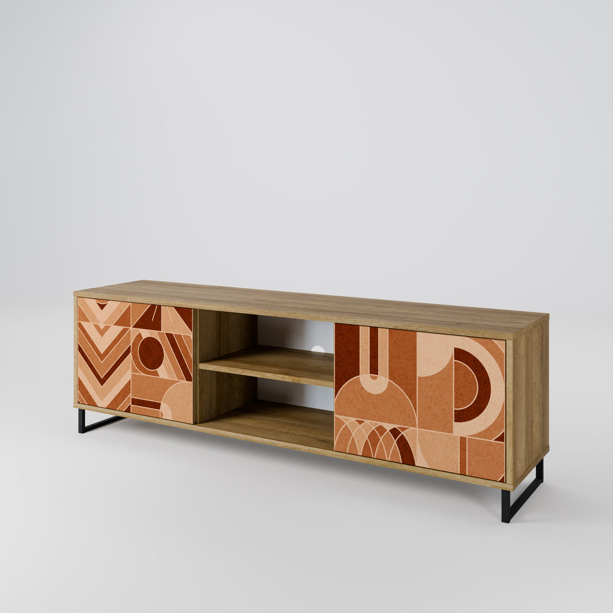 PRISM MOSAIC Mueble de TV de 2 Puertas