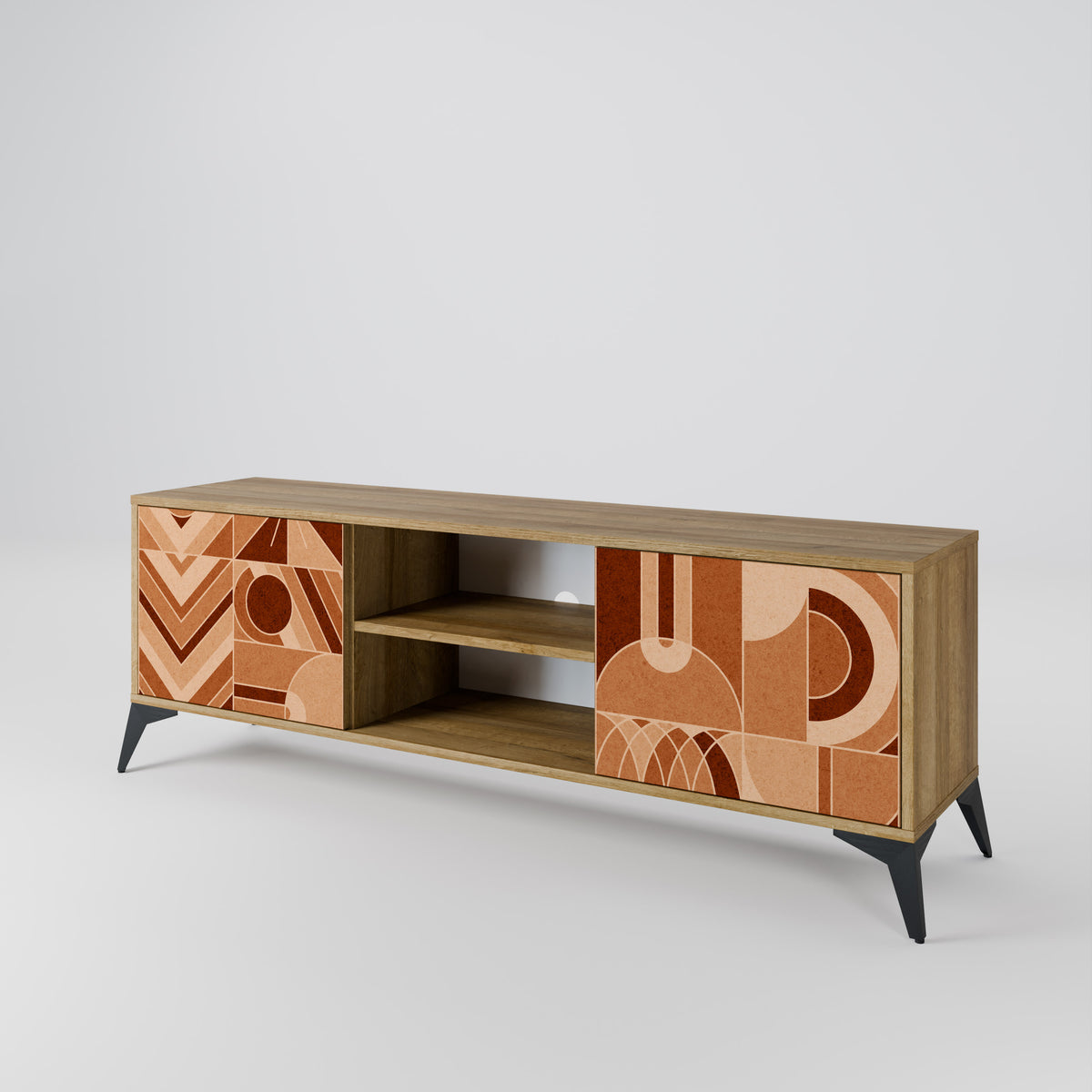 PRISM MOSAIC Mueble de TV de 2 Puertas
