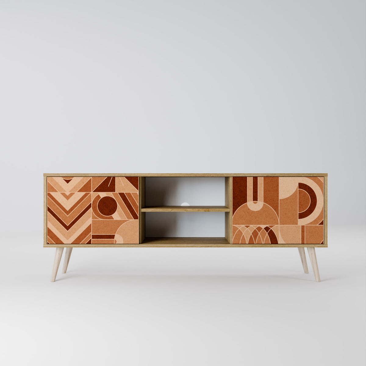 PRISM MOSAIC Mueble de TV de 2 Puertas