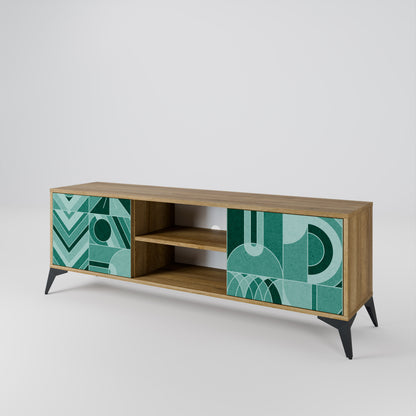 HARMONIC GRID Mueble de TV de 2 Puertas