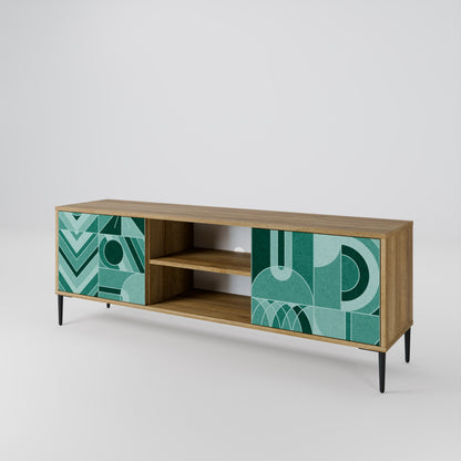HARMONIC GRID Mueble de TV de 2 Puertas