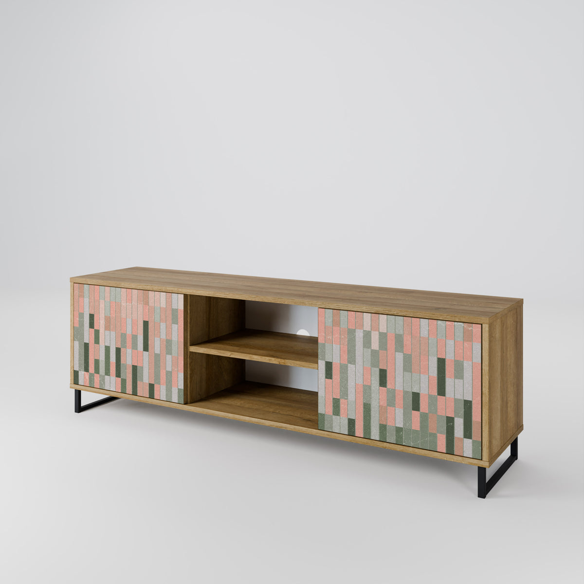 BUILDING THE FUTURE Mueble de TV de 2 Puertas