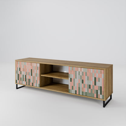 BUILDING THE FUTURE Mueble de TV de 2 Puertas