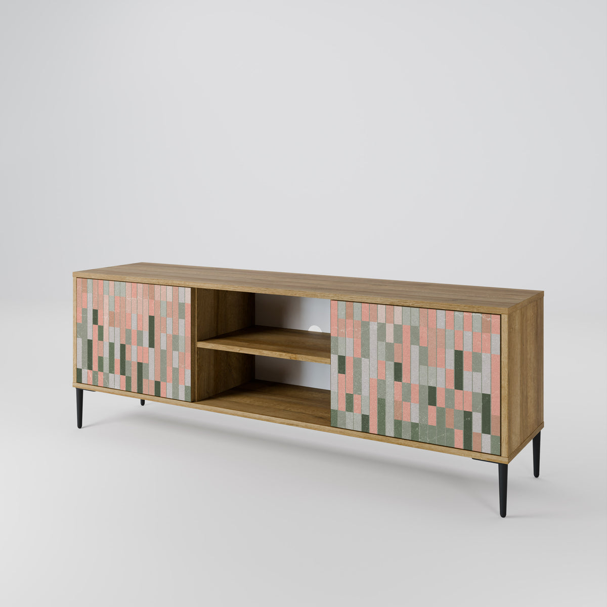BUILDING THE FUTURE Mueble de TV de 2 Puertas