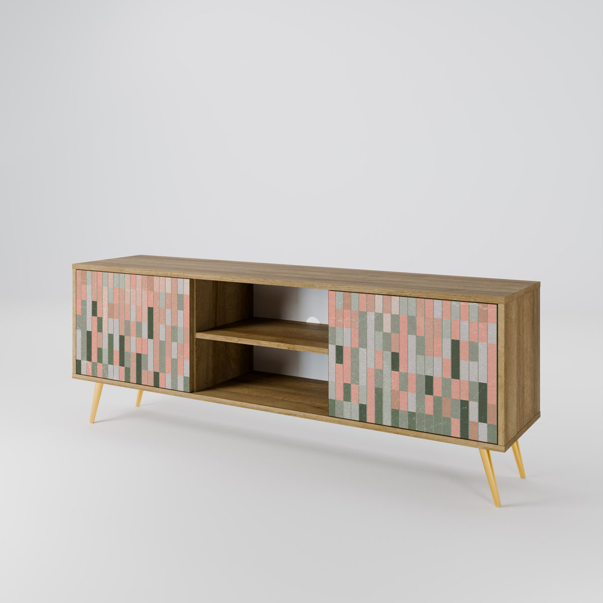 BUILDING THE FUTURE Mueble de TV de 2 Puertas