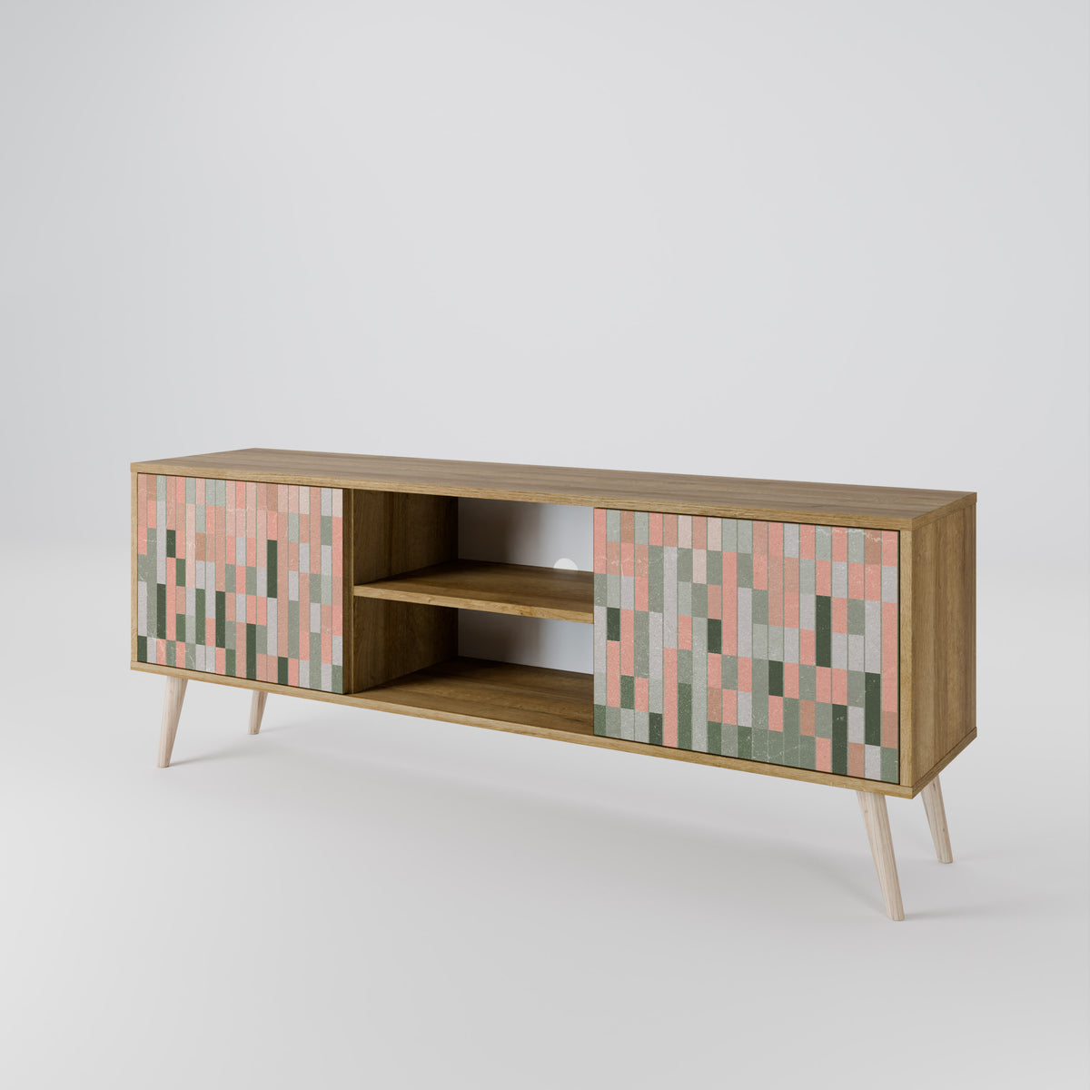 BUILDING THE FUTURE Mueble de TV de 2 Puertas