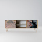 GILDED SWIRLS Mueble de TV de 2 Puertas