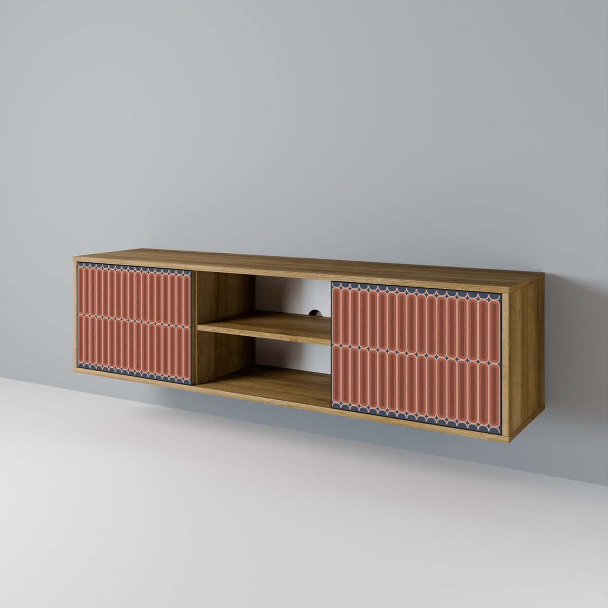 HYPNOTIC GATE Mueble de TV de 2 Puertas