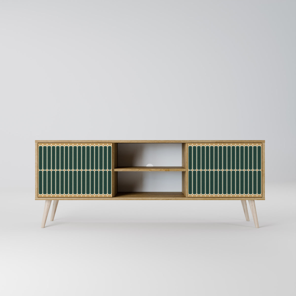 ILUSION GATE Mueble de TV de 2 Puertas