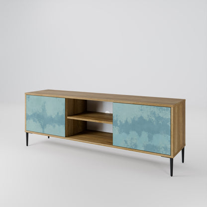 SKY WASH Mueble de TV de 2 Puertas