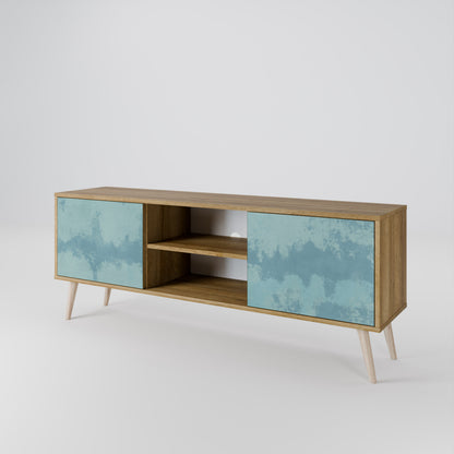 SKY WASH Mueble de TV de 2 Puertas