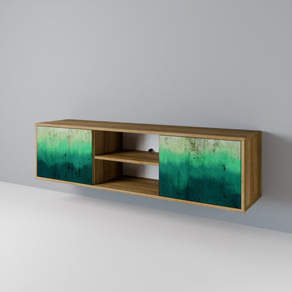 NORTHERN LIGHTS Mueble de TV de 2 Puertas
