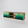 NORTHERN LIGHTS Mueble de TV de 2 Puertas