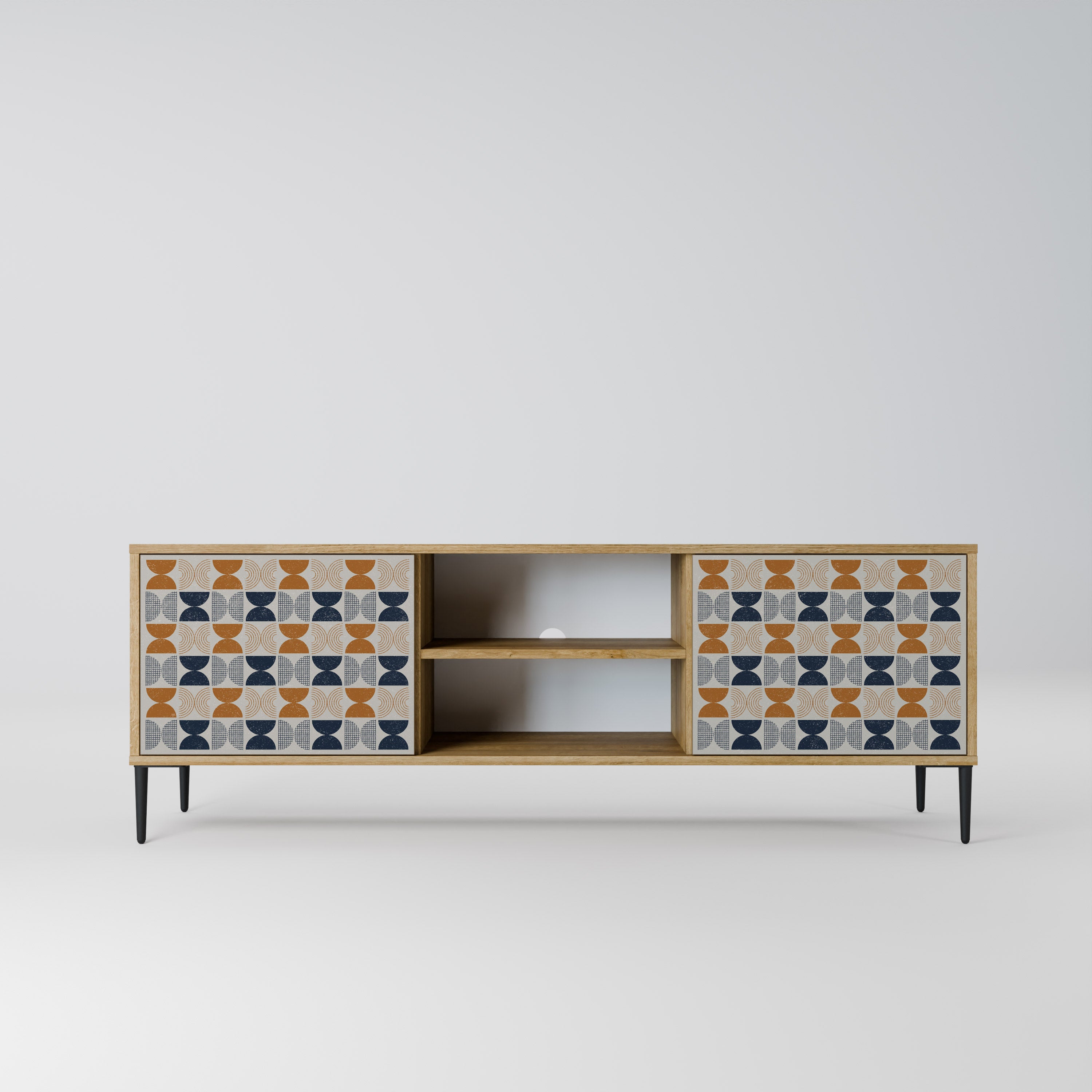 REFLECTION RANGE 2-Door TV Stand in Oak Effect