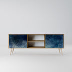 CELESTIAL FALL Mueble de TV de 2 Puertas en Efecto Roble