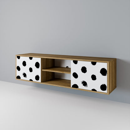 SLIPPING MINUTES Mueble de TV de 2 Puertas