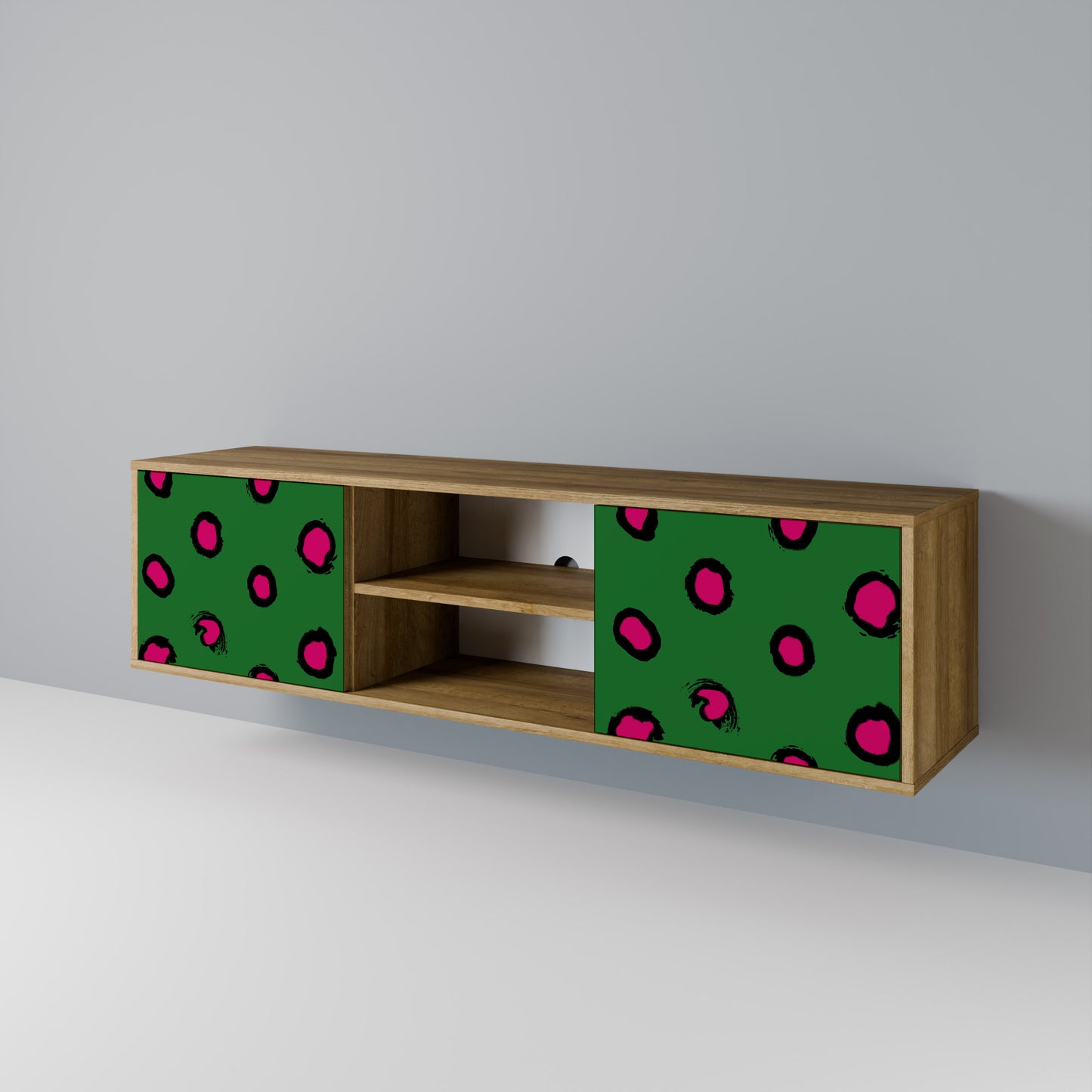 FUNKY SPOTS Mueble de TV de 2 Puertas