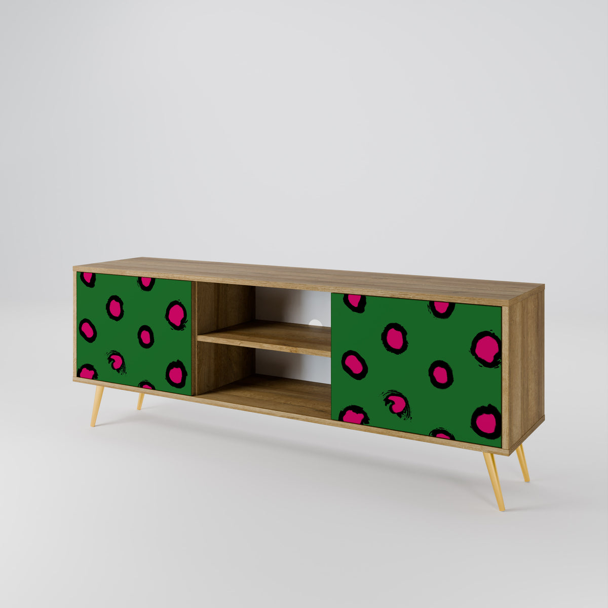 FUNKY SPOTS Mueble de TV de 2 Puertas