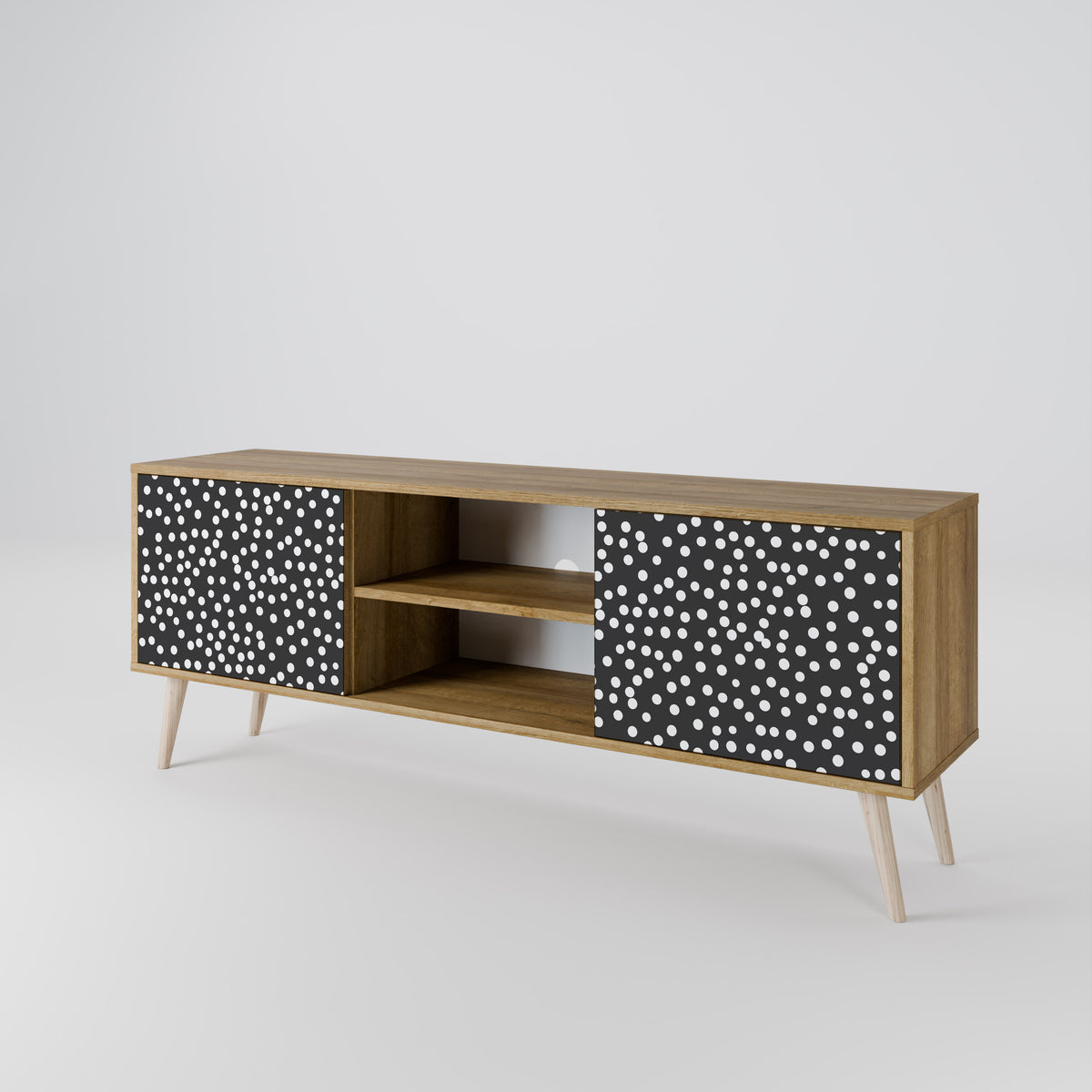 BLINDING LIGHTS Mueble de TV de 2 Puertas