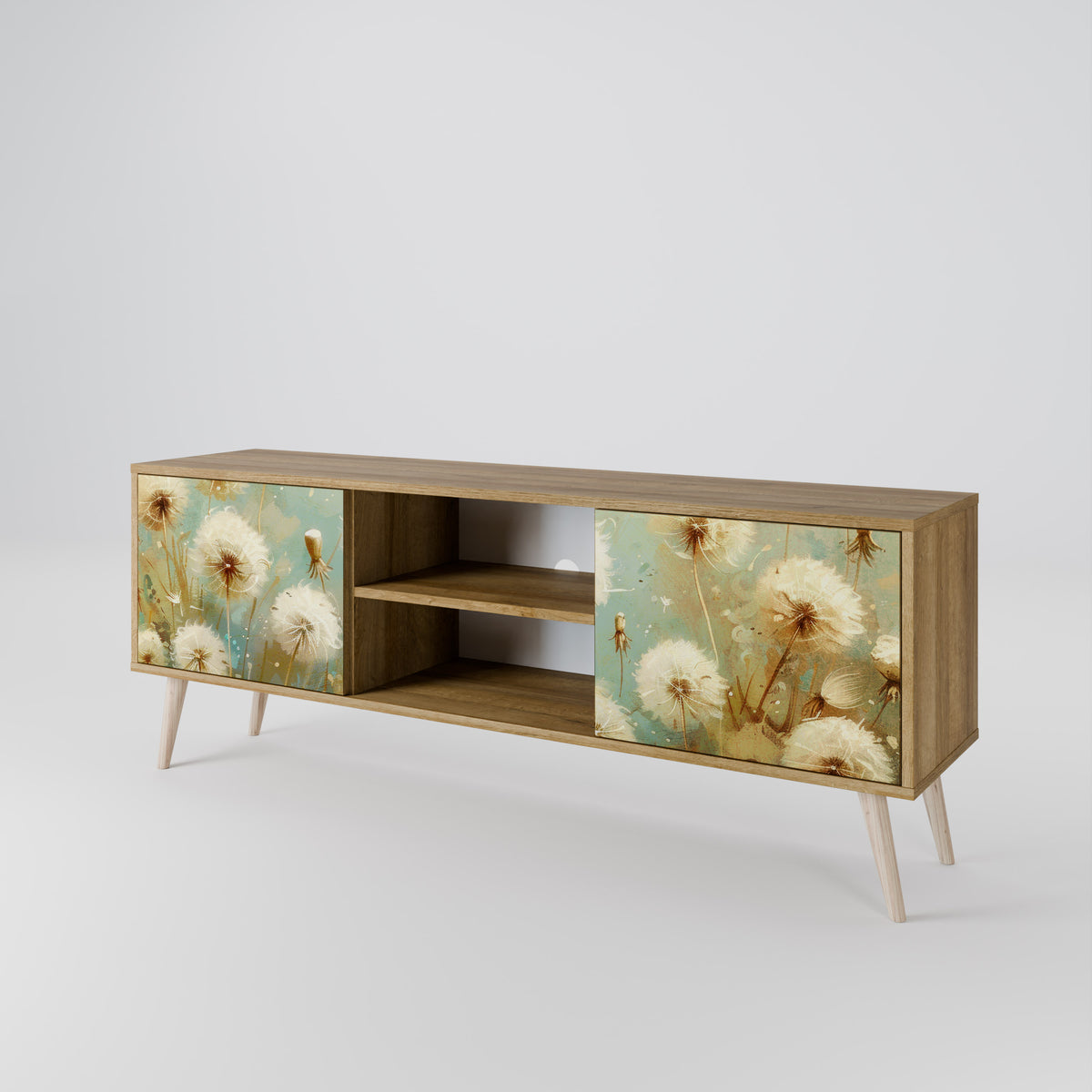 DREAMY MEADOW Mueble de TV de 2 Puertas