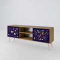 FLORAL COMBINATION Mueble de TV de 2 Puertas