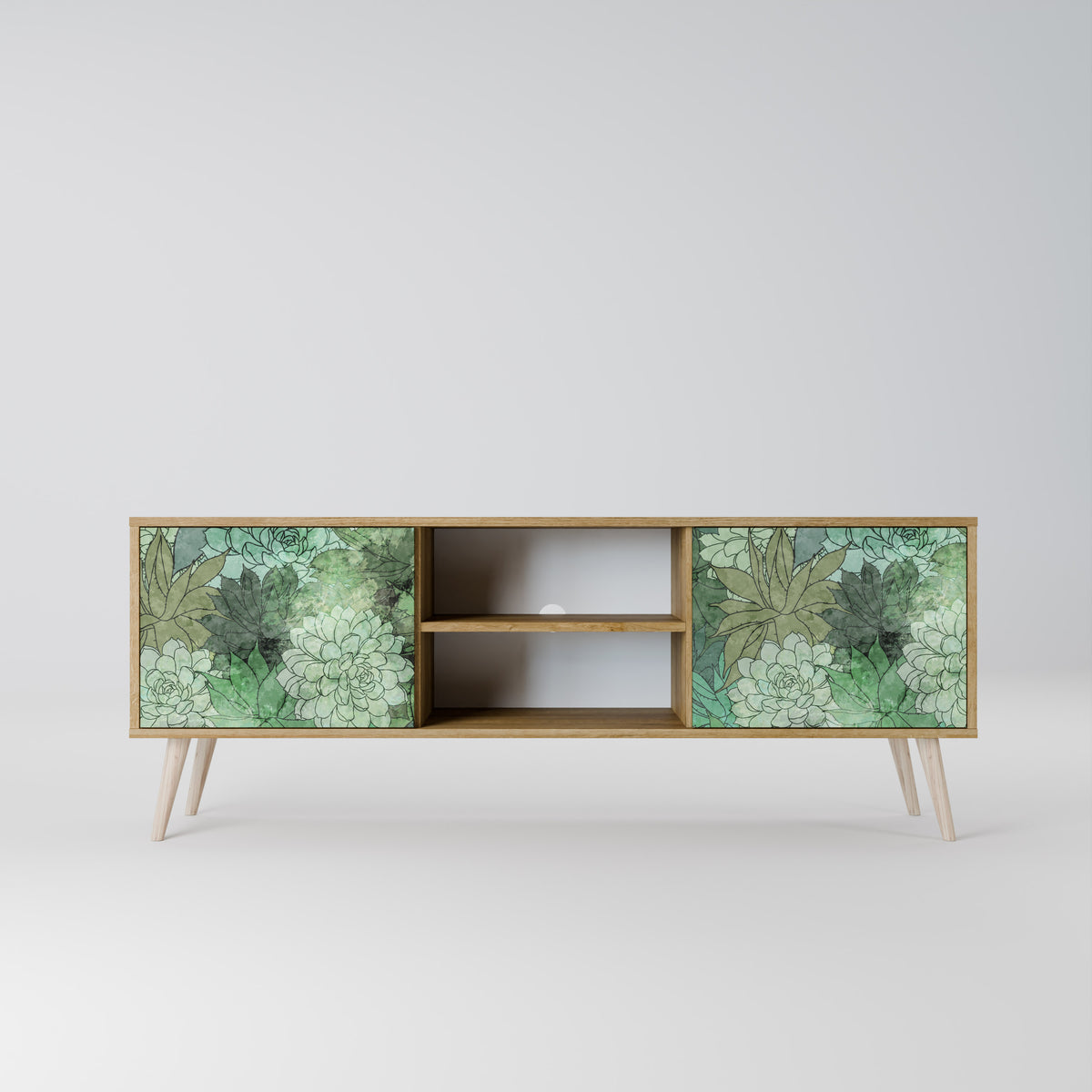 SUCCULENT CLUSTER Mueble de TV de 2 Puertas