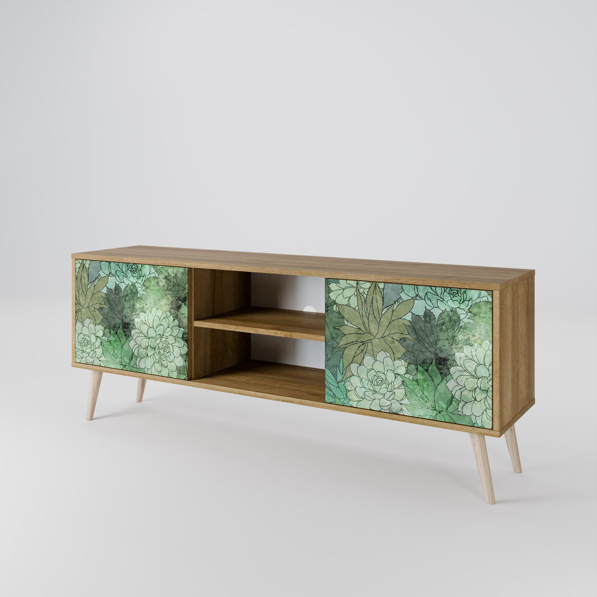 SUCCULENT CLUSTER Mueble de TV de 2 Puertas
