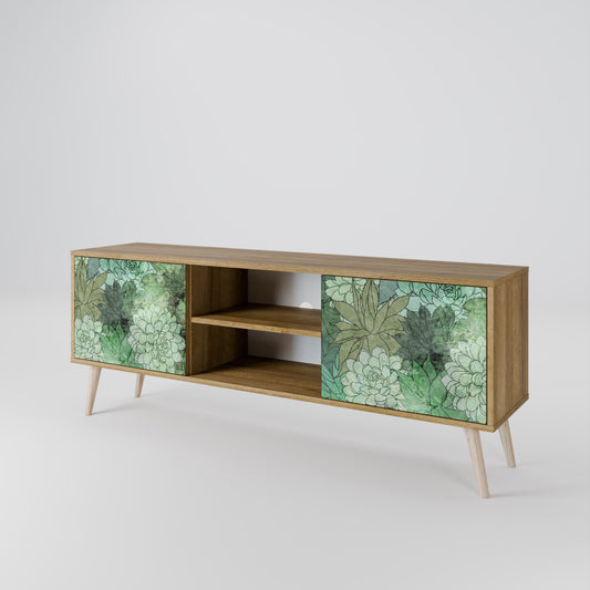 SUCCULENT CLUSTER Mueble de TV de 2 Puertas