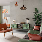 SUCCULENT CLUSTER 2-Door TV Stand in Oak Effect