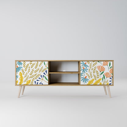 HELLO SPRING Mueble de TV de 2 Puertas