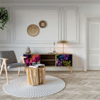 BLOOMING ELEGANCE 2-Door TV Cabinet