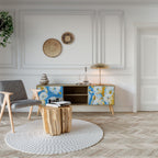 DAISY LUXE Mueble de TV de 2 Puertas