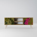 TROPICAL BEAUTY Mueble de TV de 2 Puertas