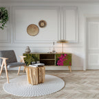 TROPICAL BEAUTY Mueble de TV de 2 Puertas