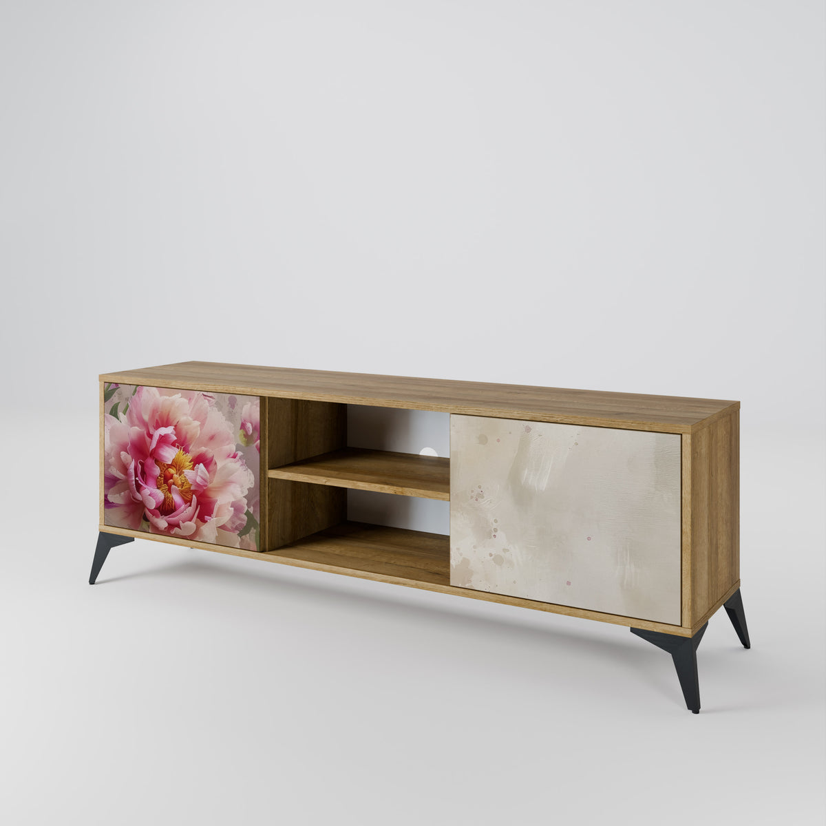 PEONY WHISPER Mueble de TV de 2 Puertas