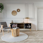 PURE BLOSSOM Mueble de TV de 2 Puertas