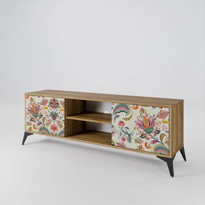 ORGANIC FOLKLORE Mueble de TV de 2 Puertas