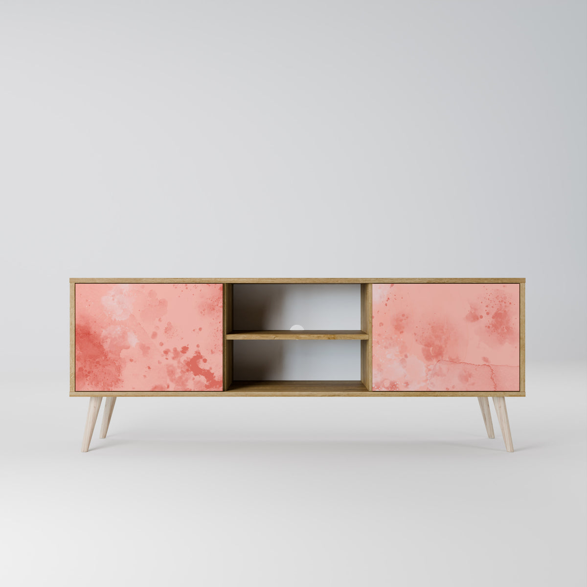 CRANE DANCE Mueble de TV de 2 Puertas