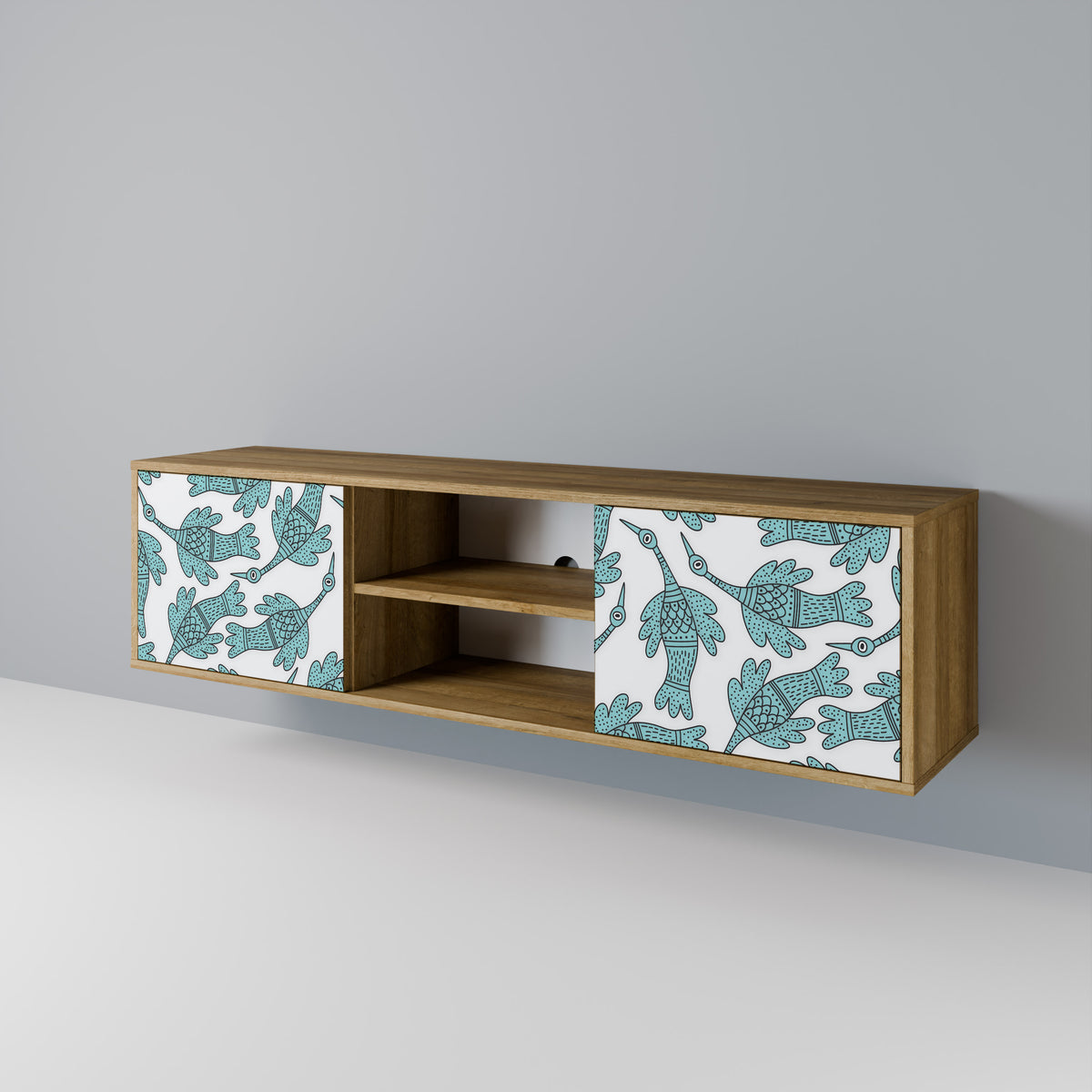 WATERSPOUT SONGIBIRD Mueble de TV de 2 Puertas