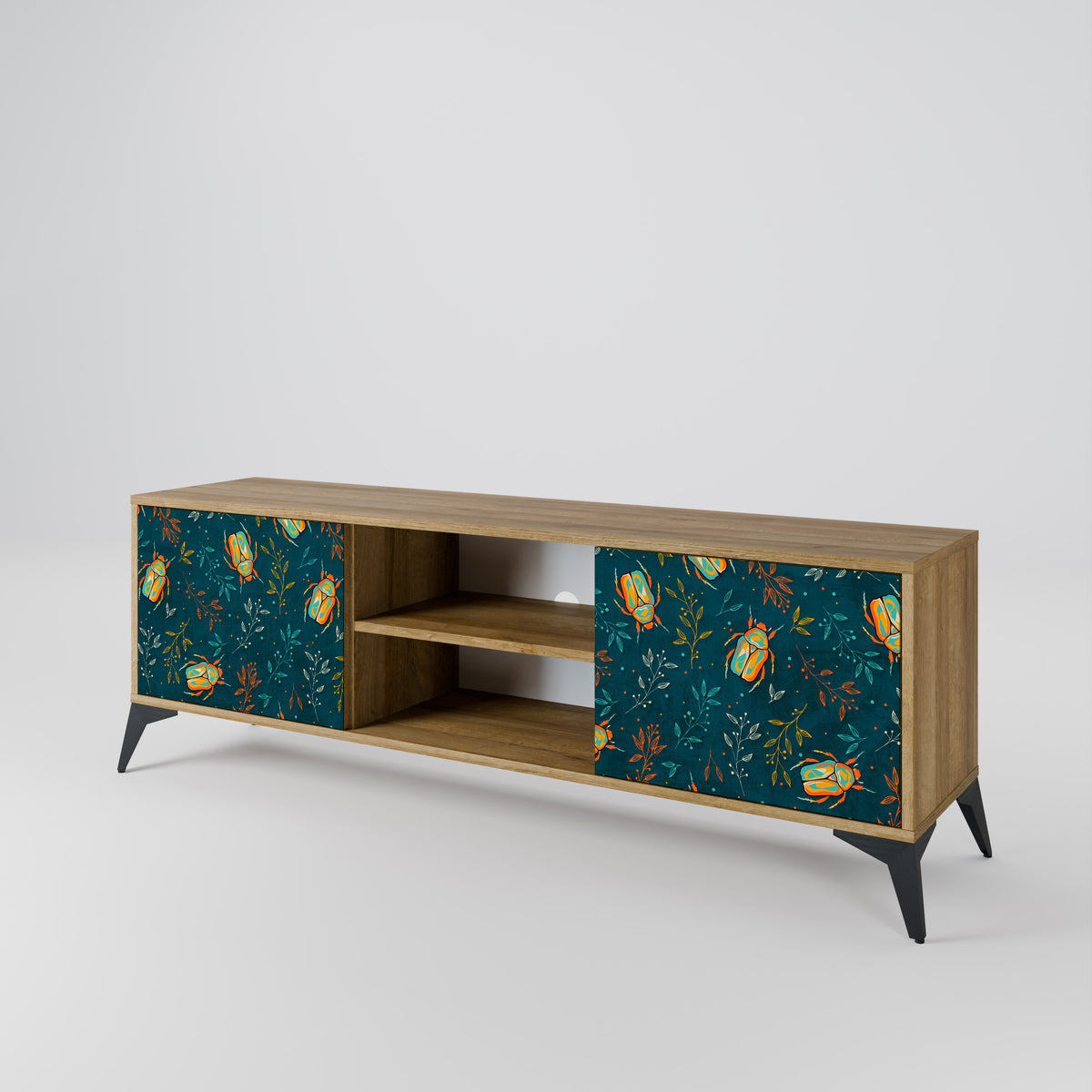 AUTUMN INSECTS Mueble de TV de 2 Puertas