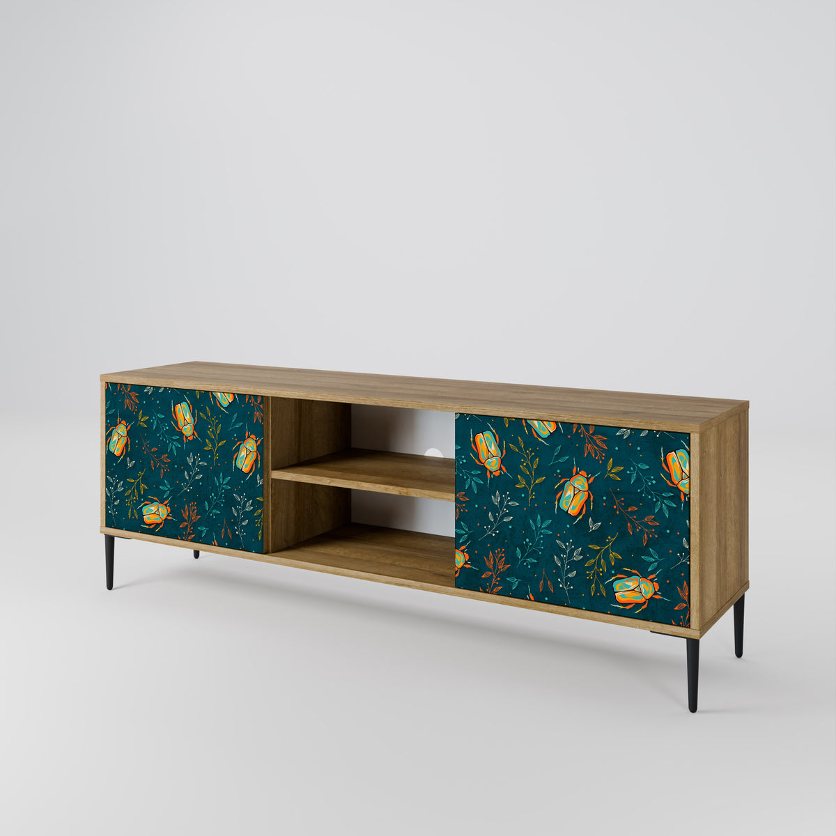 AUTUMN INSECTS Mueble de TV de 2 Puertas
