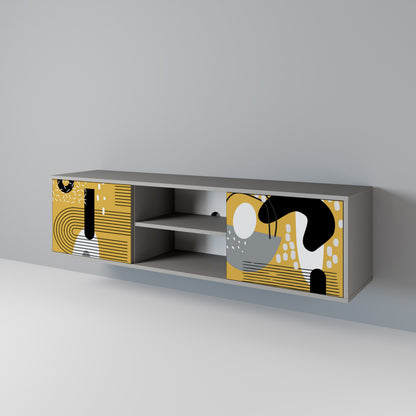 SHAPESHIFT SYMPHONY Mueble de TV de 2 Puertas