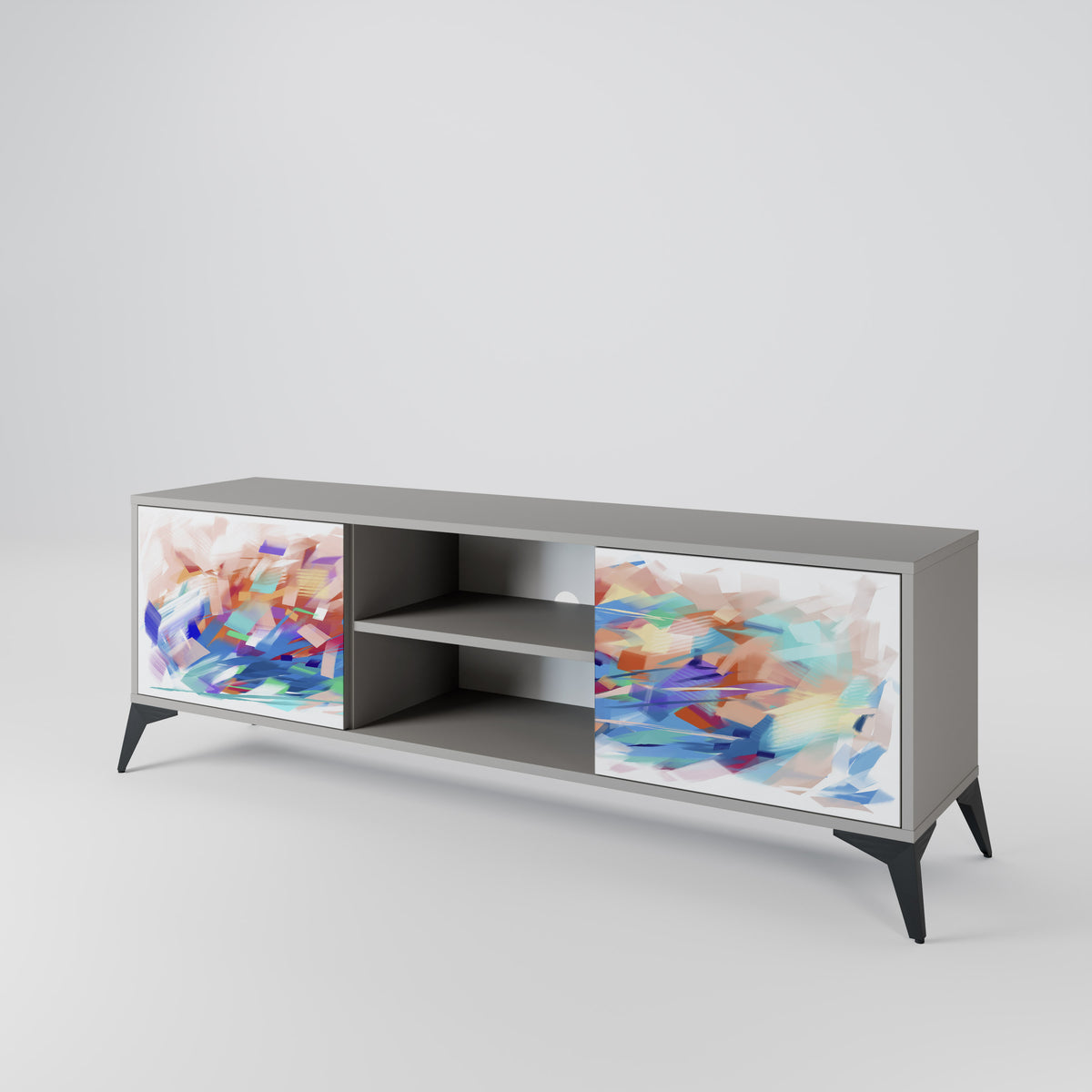 FINESSE MASH-UP Mueble de TV de 2 Puertas