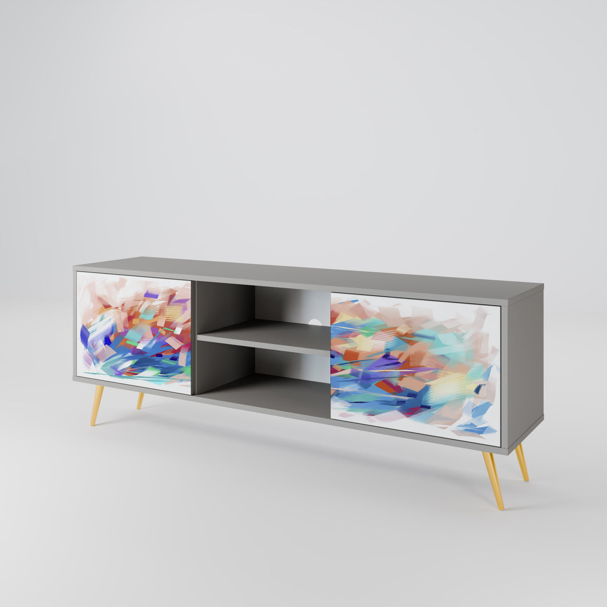 FINESSE MASH-UP Mueble de TV de 2 Puertas