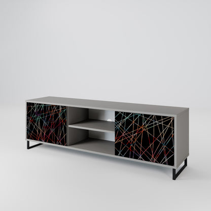 LUMINOUS SNARE Mueble de TV de 2 Puertas