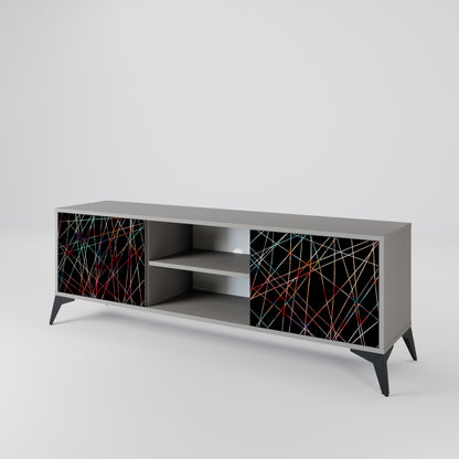 LUMINOUS SNARE Mueble de TV de 2 Puertas
